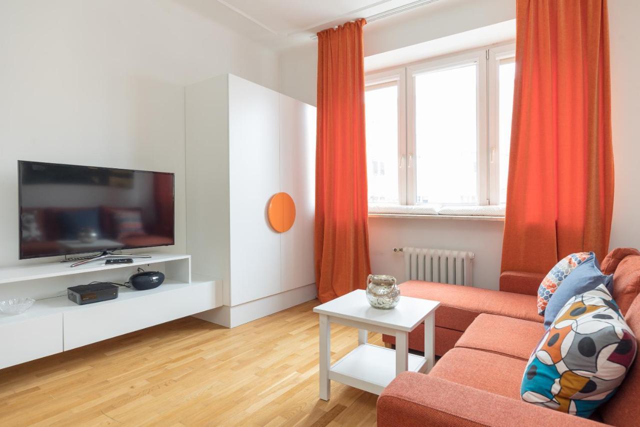 ורשה Orange Mirror Fantasious Apartament מראה חיצוני תמונה